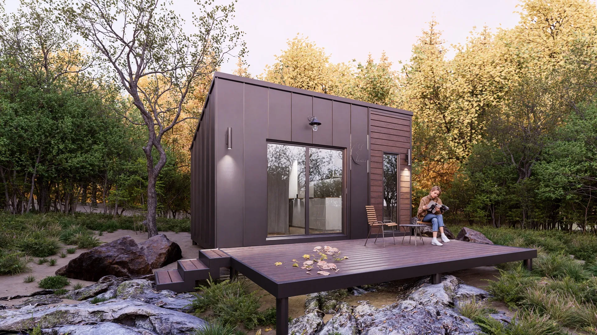 Bunky tiny home exterior